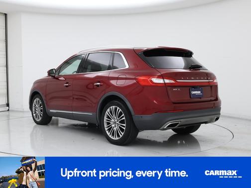 Red 2016 Lincoln MKX Reserve