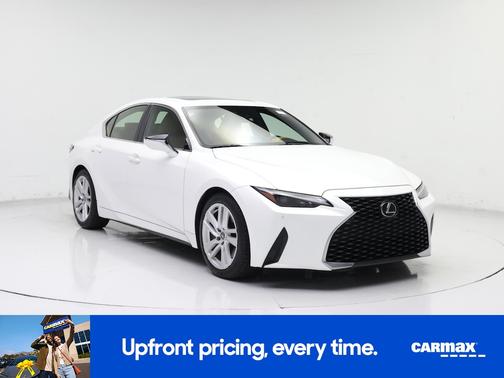 White 2023 Lexus IS 300