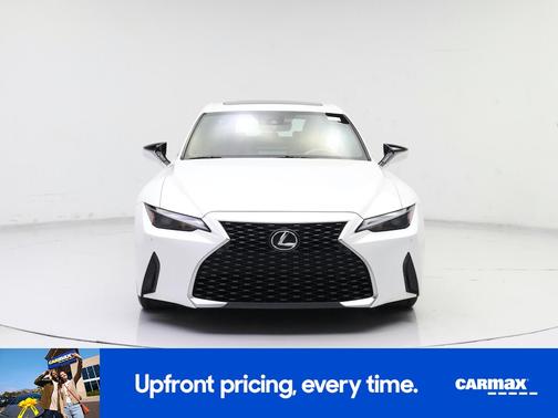 White 2023 Lexus IS 300