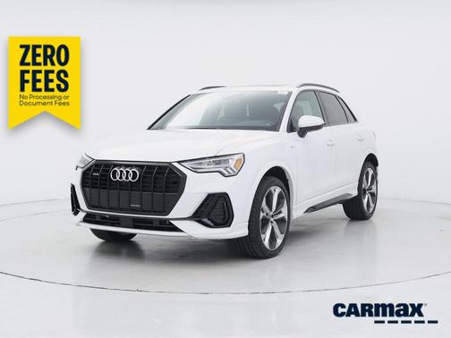 White 2022 Audi Q3 S-Line Premium Plus