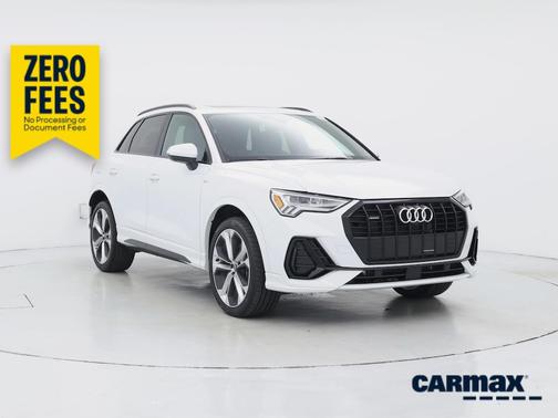 White 2022 Audi Q3 S-Line Premium Plus