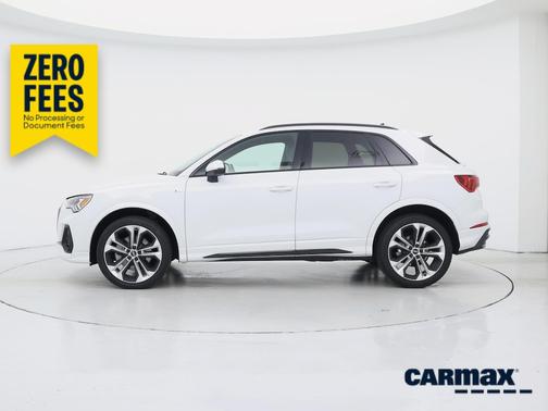 White 2022 Audi Q3 S-Line Premium Plus