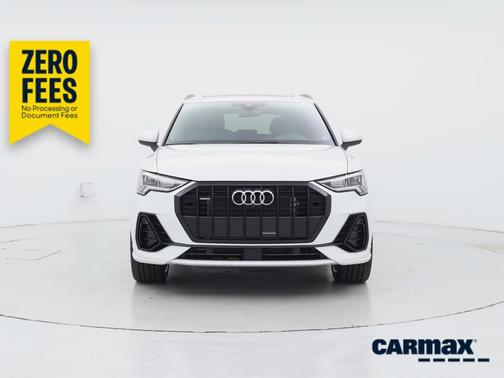 White 2022 Audi Q3 S-Line Premium Plus