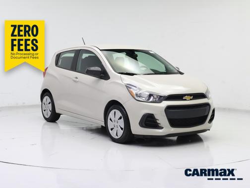 Tan 2018 Chevrolet Spark LS