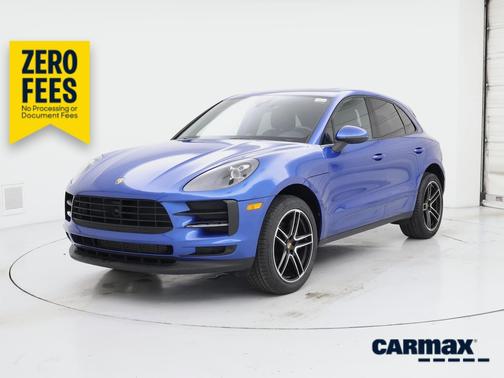 Blue 2020 Porsche Macan