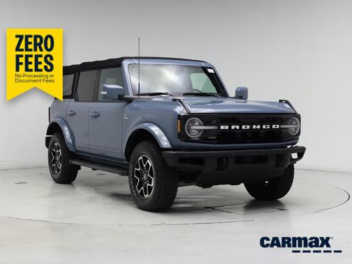 Blue 2022 Ford Bronco Outer Banks