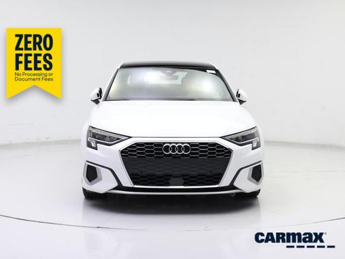 White 2023 Audi A3 Premium