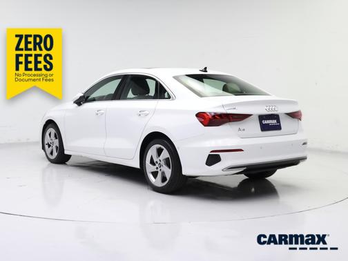 White 2023 Audi A3 Premium