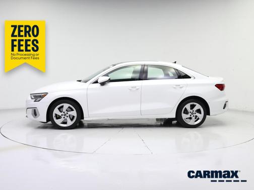 White 2023 Audi A3 Premium