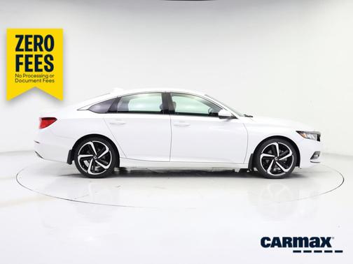 White 2020 Honda Accord Sport