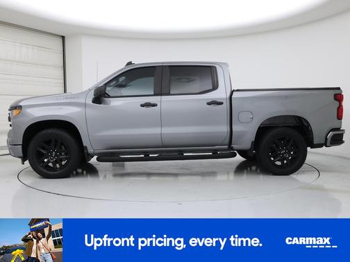 Gray 2023 Chevrolet Silverado 1500 Custom