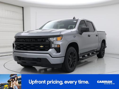 Gray 2023 Chevrolet Silverado 1500 Custom