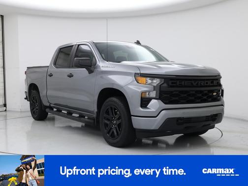 Gray 2023 Chevrolet Silverado 1500 Custom