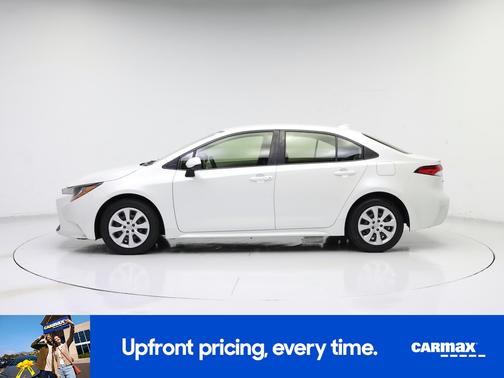 White 2021 Toyota Corolla LE