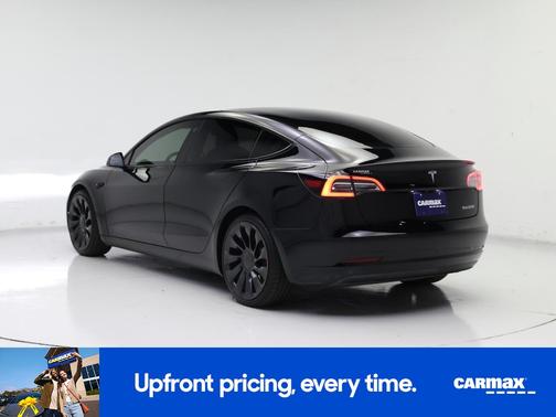 Black 2021 Tesla Model 3 Performance