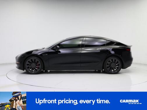 Black 2021 Tesla Model 3 Performance