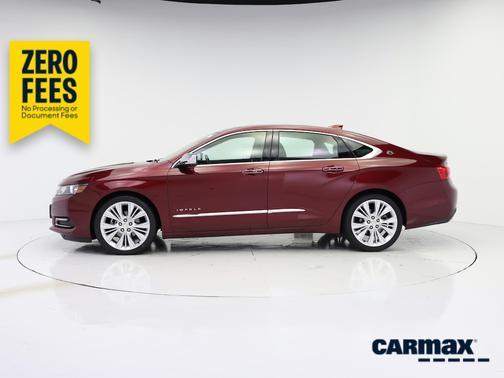 Red 2017 Chevrolet Impala Premier