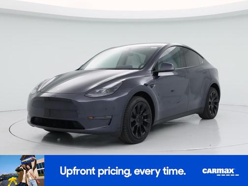 Gray 2025 Tesla Model Y Long Range