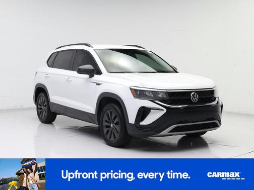 White 2022 Volkswagen Taos S