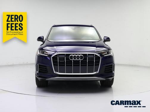 Blue 2022 Audi Q7 Premium Plus