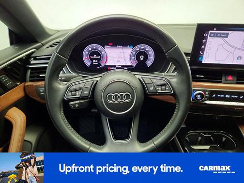 Black 2020 Audi A5 Premium Plus