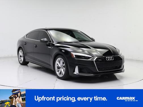 Black 2020 Audi A5 Premium Plus