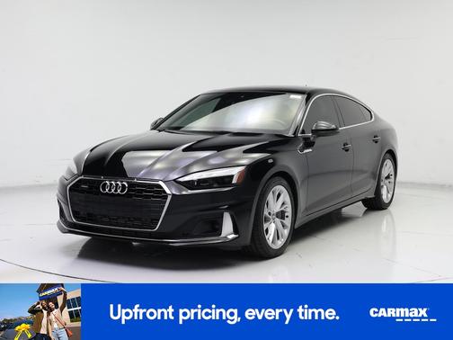 Black 2020 Audi A5 Premium Plus