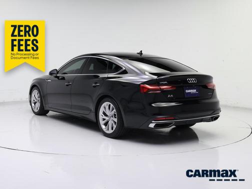 Black 2020 Audi A5 Premium Plus