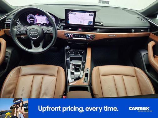 Black 2020 Audi A5 Premium Plus