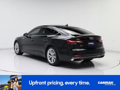 Black 2020 Audi A5 Premium Plus