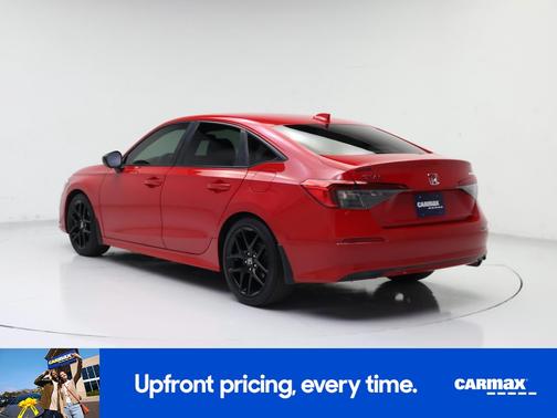 Red 2022 Honda Civic Sport