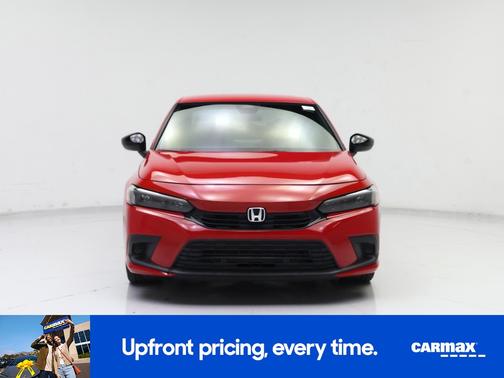 Red 2022 Honda Civic Sport