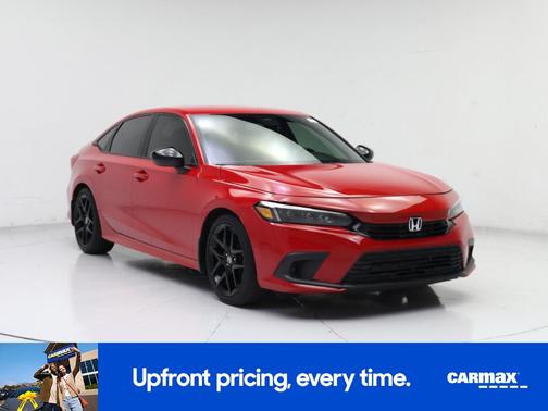 Red 2022 Honda Civic Sport