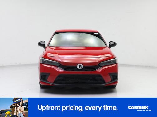Red 2022 Honda Civic Sport