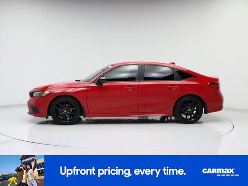 Red 2022 Honda Civic Sport