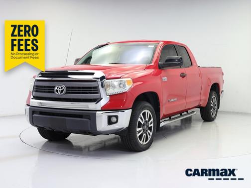 Red 2015 Toyota Tundra SR