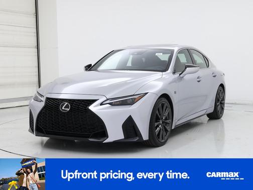 Silver 2024 Lexus IS 350 F-SPORT Design