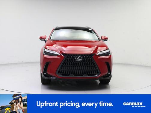 Red 2025 Lexus NX 350h Luxury
