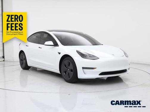 White 2023 Tesla Model 3