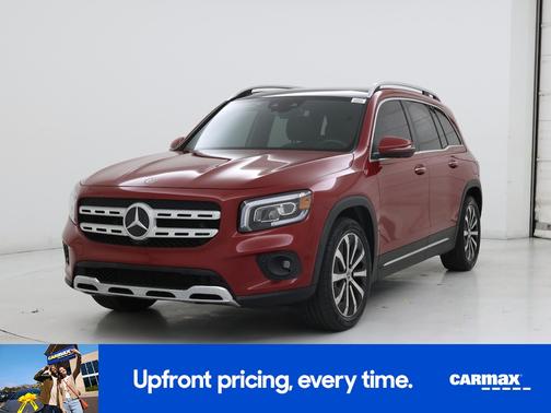 Red 2020 Mercedes-Benz GLB 250