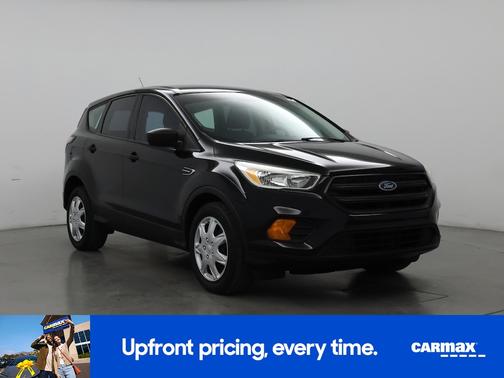 Black 2017 Ford Escape S