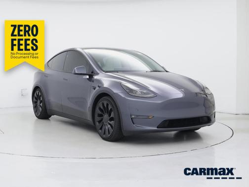 Gray 2023 Tesla Model Y Performance