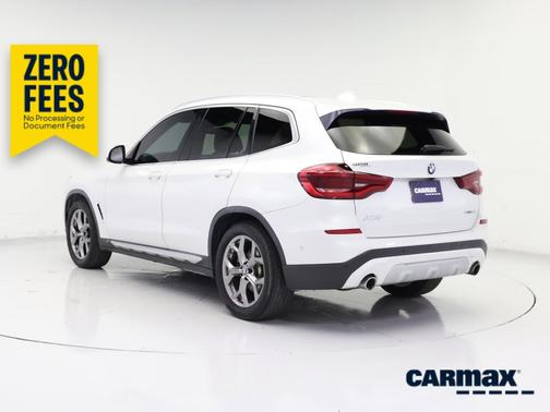 White 2021 BMW X3 XDrive30i
