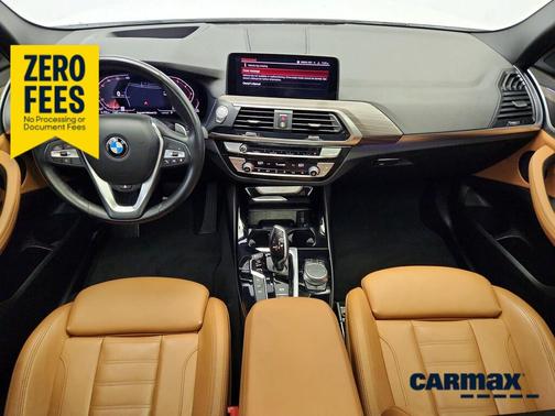 White 2021 BMW X3 XDrive30i