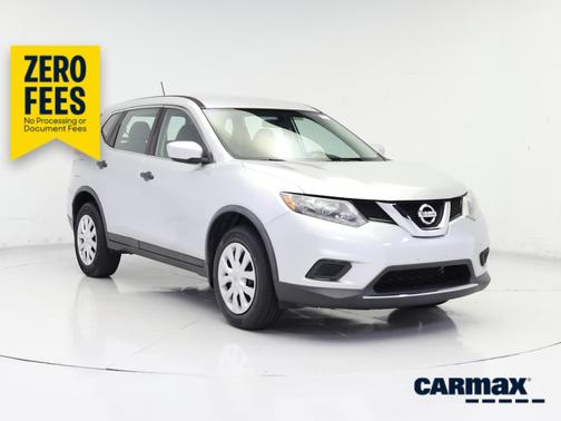 Silver 2016 Nissan Rogue S