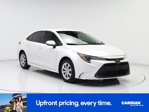 White 2020 Toyota Corolla LE