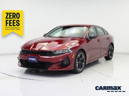 Red 2022 Kia K5 GT-Line