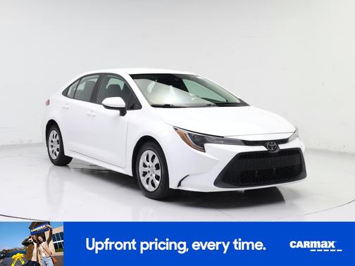 White 2020 Toyota Corolla LE