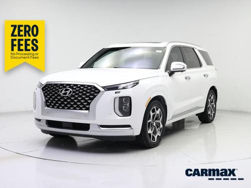 White 2021 Hyundai PALISADE Calligraphy