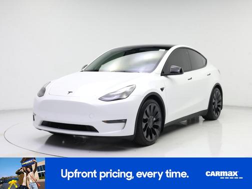 White 2022 Tesla Model Y Performance